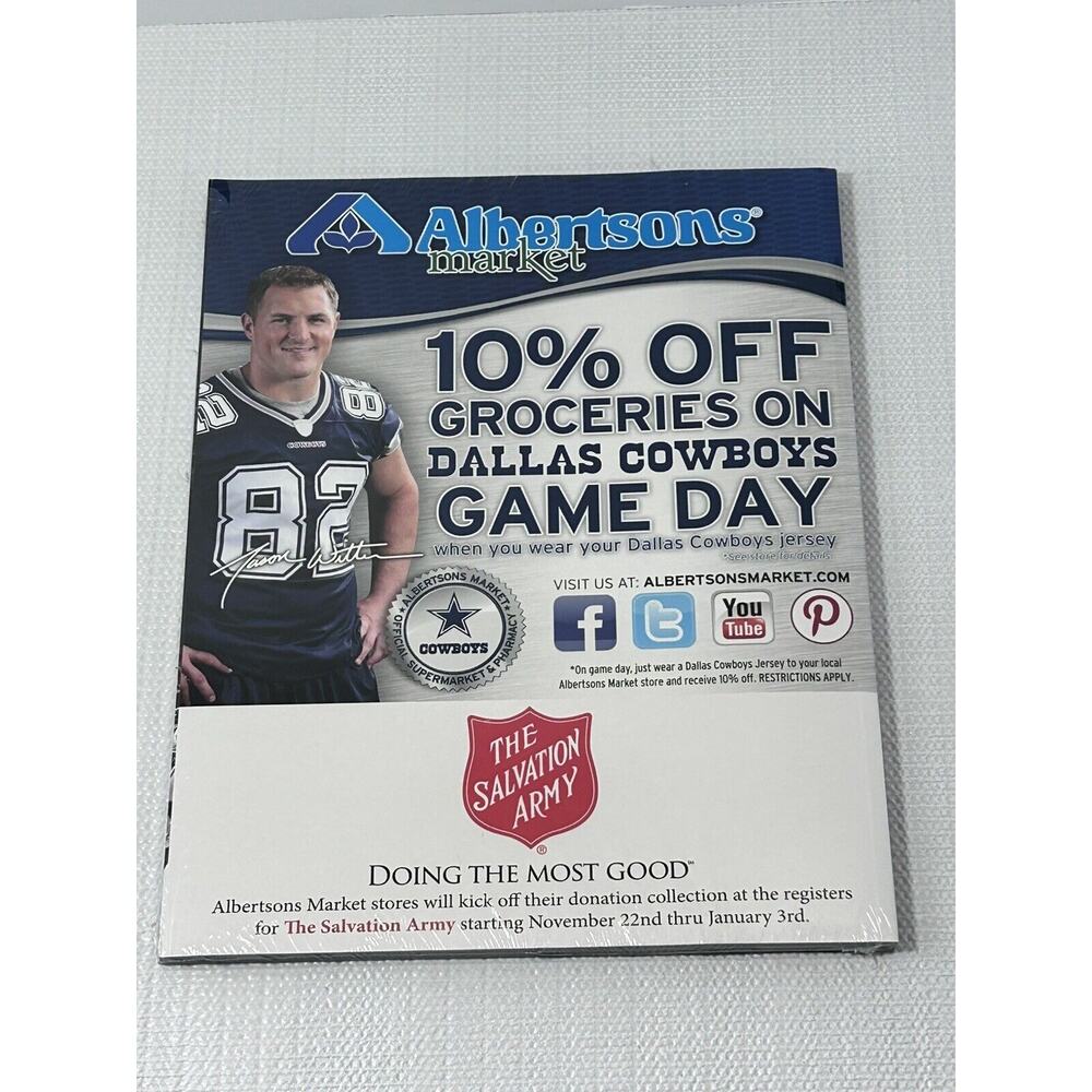 Sealed 2012 Demarco‎ Murray #29 Dallas Cowboys vs Redskins Magazine Program - Picture 5 of 11